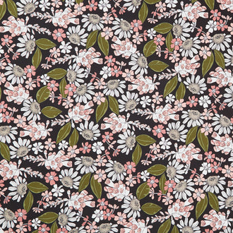 Botany - Garden Bouquet Ink Yardage