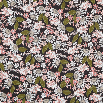 Botany - Garden Bouquet Ink Yardage