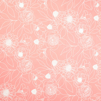 Botany - Etched Floral Camellia Yardage