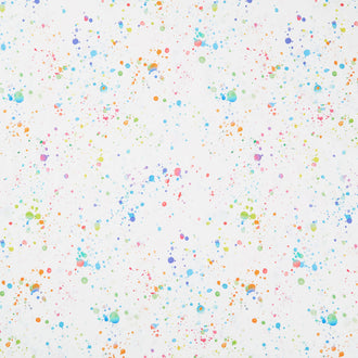 Gradients Euphoria - Splatter Rainbow 108" Wide Backing Yardage