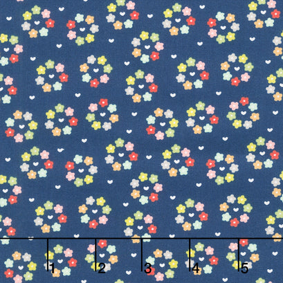 Raspberry Summer - Rosy Blueberry Yardage