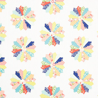 Raspberry Summer - Dresden Cheater Multi Yardage