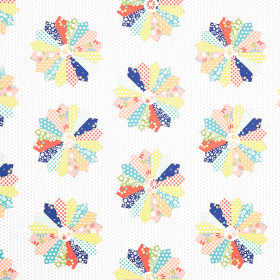 Raspberry Summer - Dresden Cheater Multi Yardage