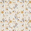 Bee Garden - Porcelain Metallic Yardage