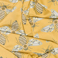 Bee Garden - Bumblebee Honey Metallic Yardage