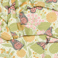Bee Garden - Summer Butterfly Porcelain Metallic Yardage