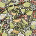 Bee Garden - Summer Butterfly Black Metallic Yardage