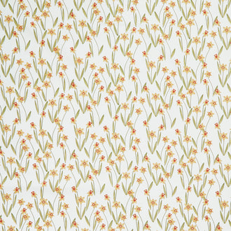 Bee Garden - Darling Daffodils Porcelain Metallic Yardage