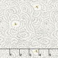 Bee Garden - Twists and Turns Porcelain Metallic Yardage