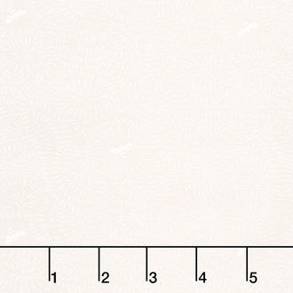 Bee Garden - Twists and Turns Porcelain White Yardage