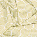 Bee Garden - Honeycomb Porcelain Metallic Yardage
