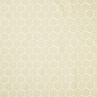 Bee Garden - Honeycomb Porcelain Metallic Yardage