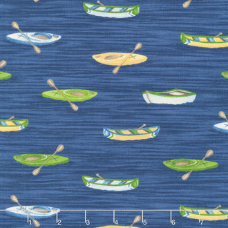 On Lake Time - Canoes And Kayaks Deep Water Yardage