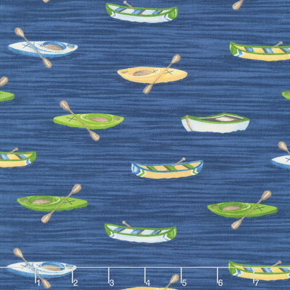 On Lake Time - Canoes And Kayaks Deep Water Yardage