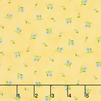 On Lake Time - Flowers On Shore Daisy Yardage
