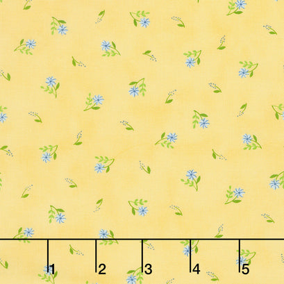 On Lake Time - Flowers On Shore Daisy Yardage