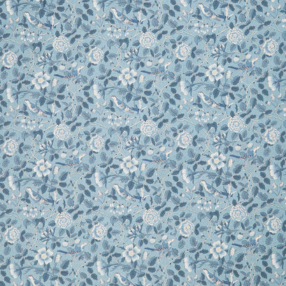 Sacre Bleu - Oiseaux French Blue Yardage