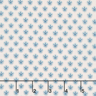 Sacre Bleu - Campanule Smoke French Blue Yardage