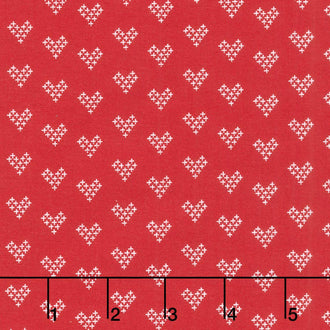 Threads - Love Red Yardage