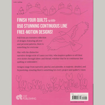 850 Free-Motion Quilting Designs Book