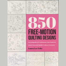 850 Free-Motion Quilting Designs Book