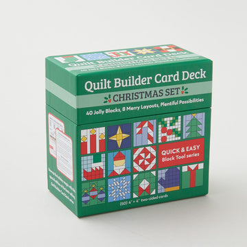 Quilt Builder Card Deck Appliqué Christmas Set