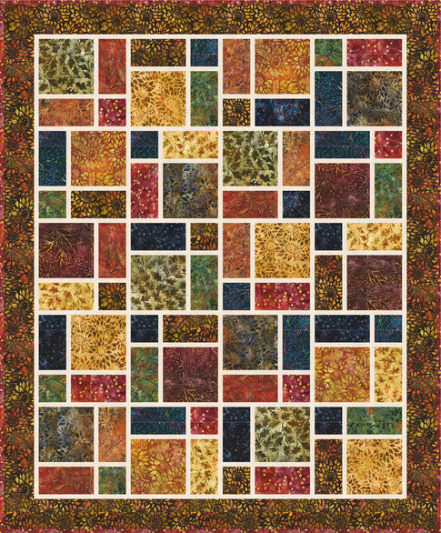 Neighborhood - Nature's Canvas Free Quilt Pattern by Ariga Mahmoudlou