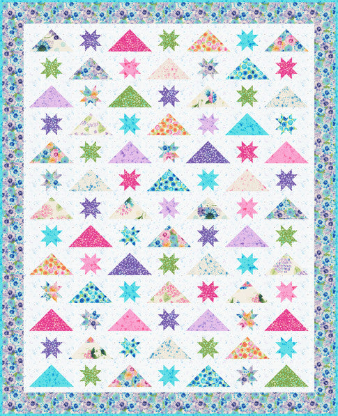Night Flight Free Quilt Pattern by Elise Lea