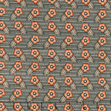 Shooting Star - Woodcarving Black Yardage