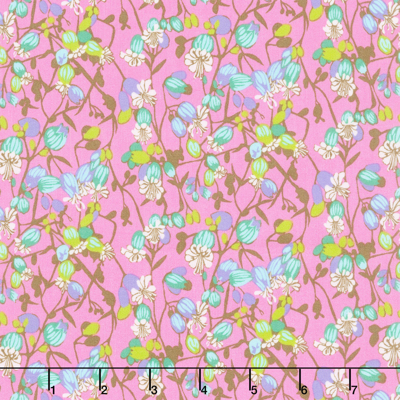 Jumpstart - Silene Fuchsia Yardage
