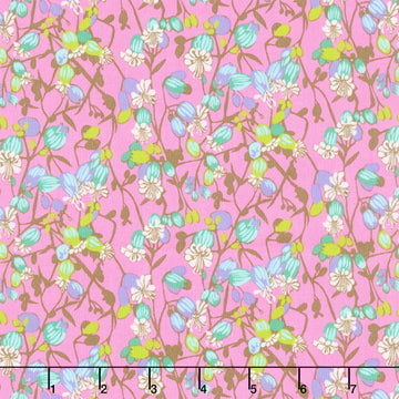 Jumpstart - Silene Fuchsia Yardage
