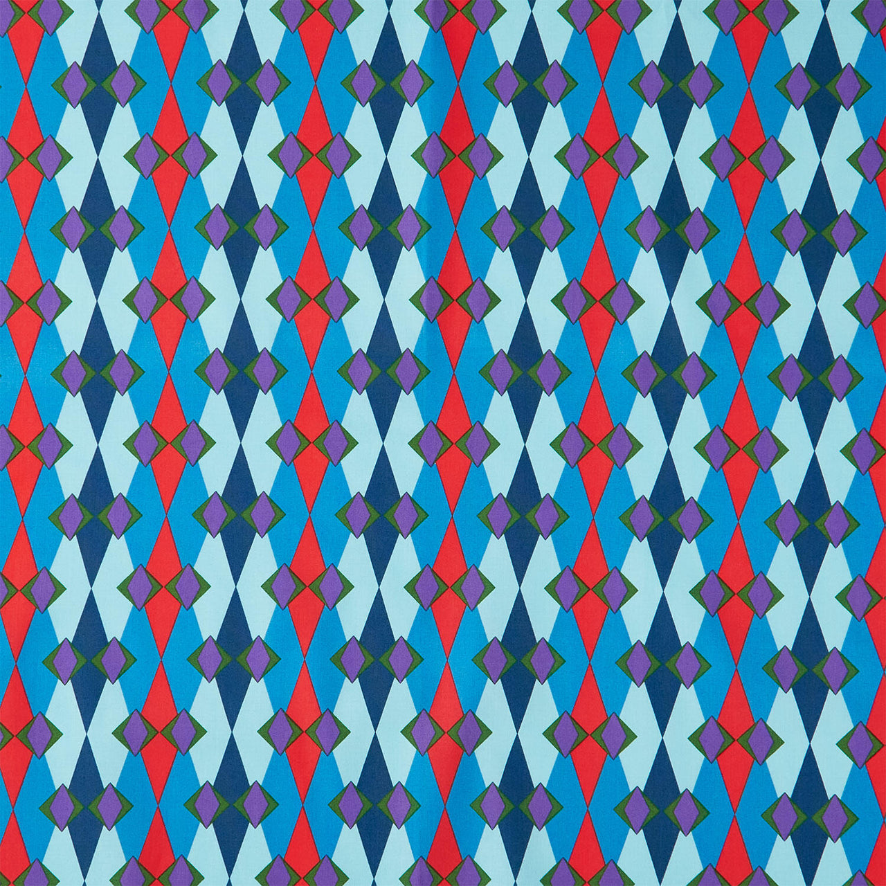 Jumpstart - Fractal Berry Yardage