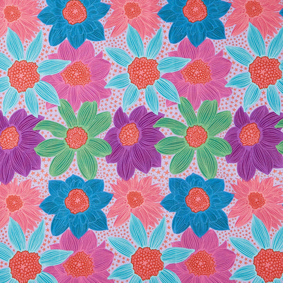 Jumpstart - Stairs &Stripes Lavender Yardage