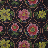 Silhouette - Feeling Hoopful Black Yardage