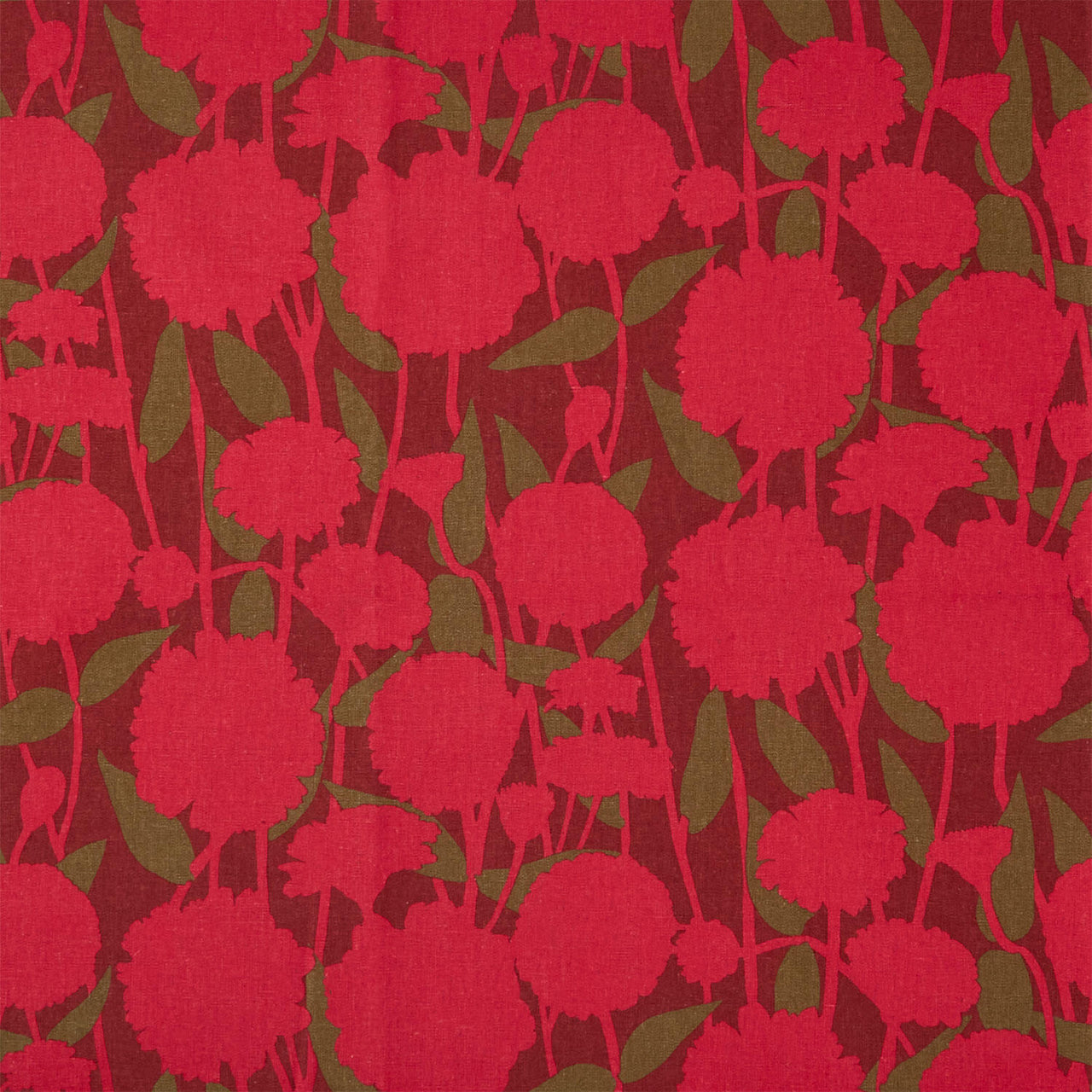 Silhouette - Pompom Berry Yardage