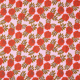 Yesterday - Carnation Vivid Yardage