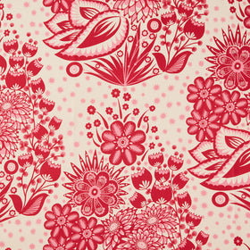 Overdressed - Totem Red Yardage