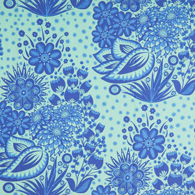 Overdressed - Totem Blue Yardage