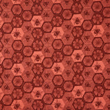 Indelible - Ink Busy Coral Yardage