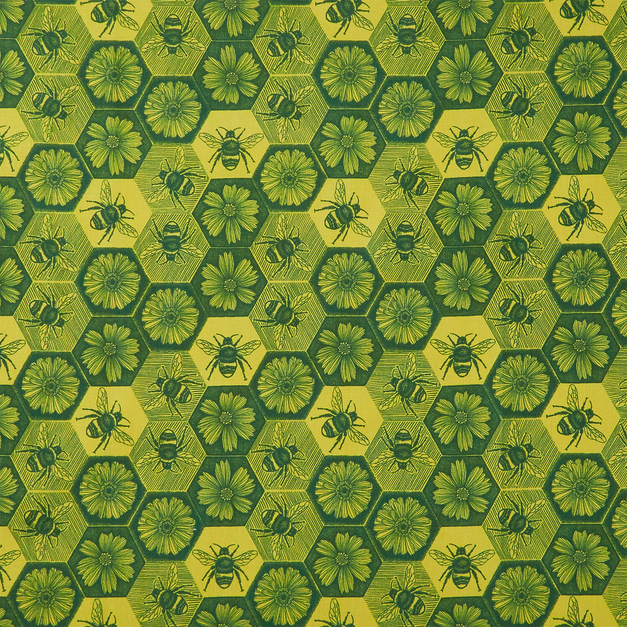 Indelible - Ink Busy Citrus Yardage