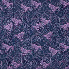 Indelible - Ink Humming Navy Yardage