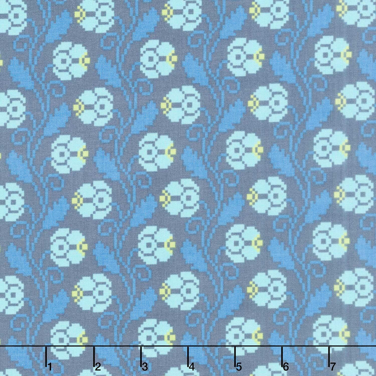 Heiress - Curled Vine Dusk Yardage