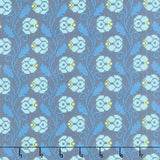 Heiress - Curled Vine Dusk Yardage