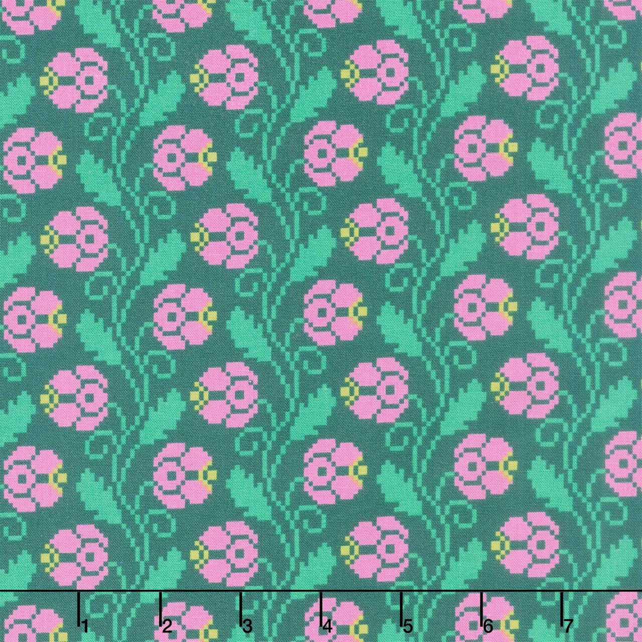 Heiress - Curled Vine Darling Yardage