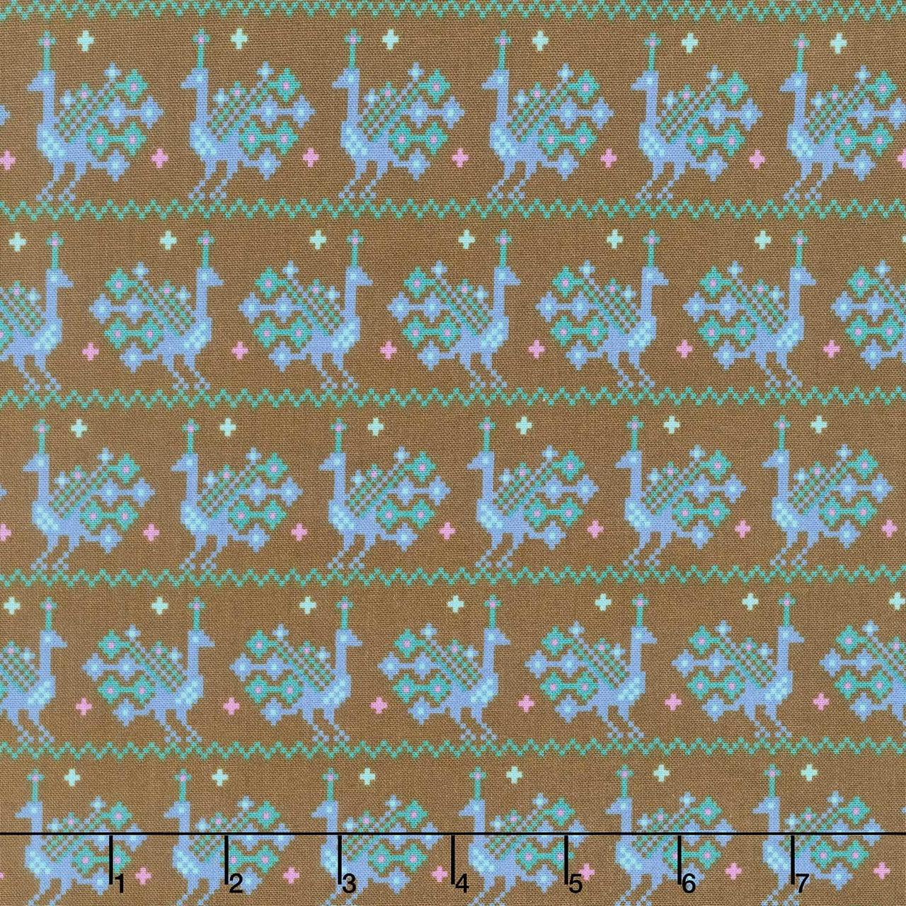 Heiress - Peacock Bark Yardage