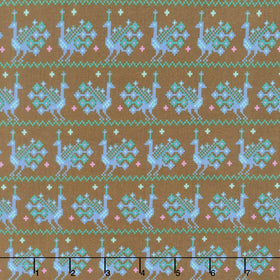 Heiress - Peacock Bark Yardage