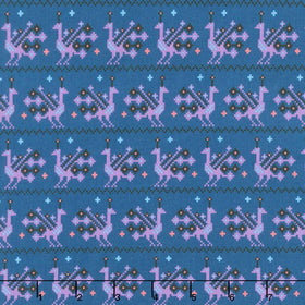 Heiress - Peacock Midnight Yardage