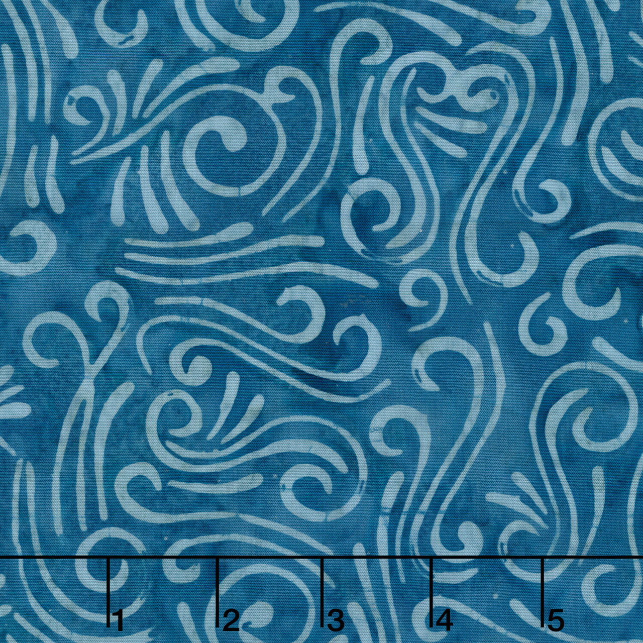Swirls II Batik 108" Wide Backing - Swirls Blue Storm 108" Wide Backing