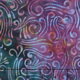 Swirls II Batik 108" Wide Backing - Swirls Under The Sea 108" Wide Backing