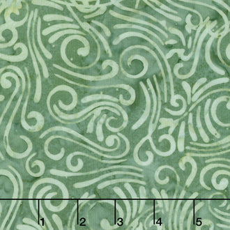 Swirls II Batik 108" Wide Backing - Swirls Sage 108" Wide Backing
